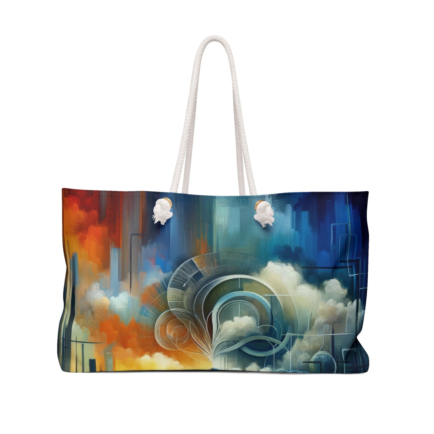Digital Spiritual Journey Weekender Bag - ATUH.ART