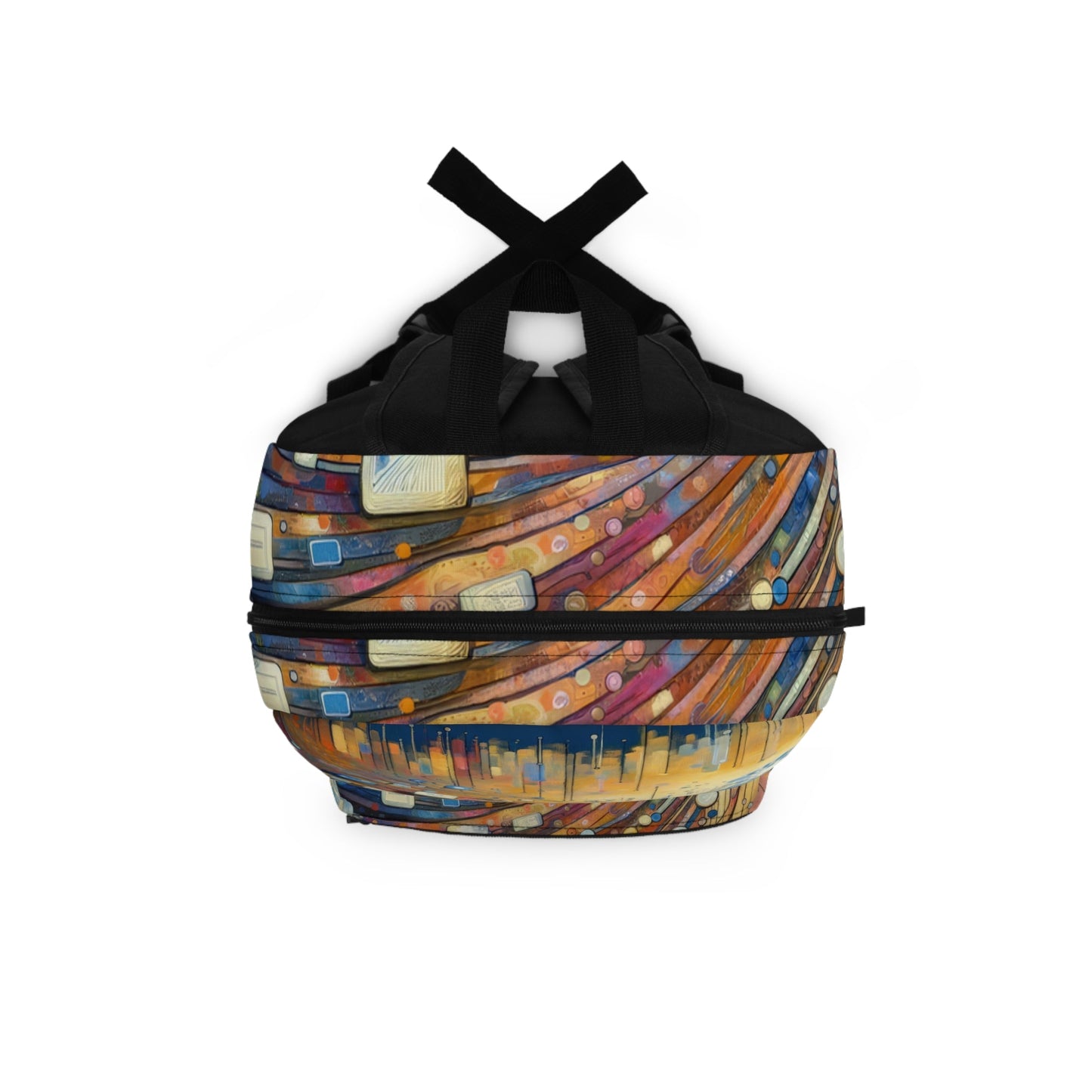 Digital Tapestry Weaving Backpack - ATUH.ART
