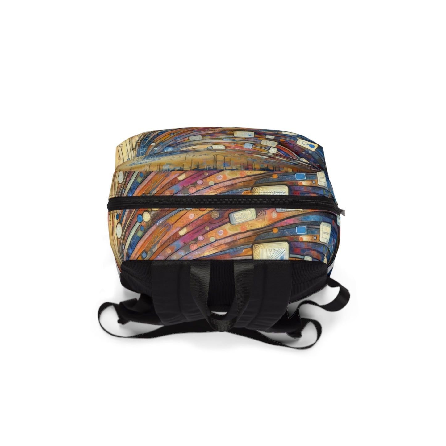 Digital Tapestry Weaving Unisex Classic Backpack - ATUH.ART