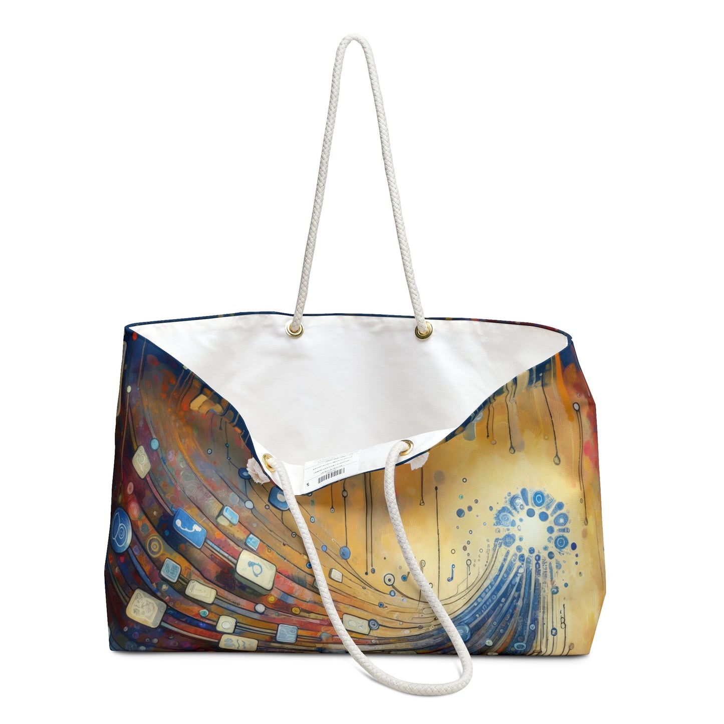 Digital Tapestry Weaving Weekender Bag - ATUH.ART