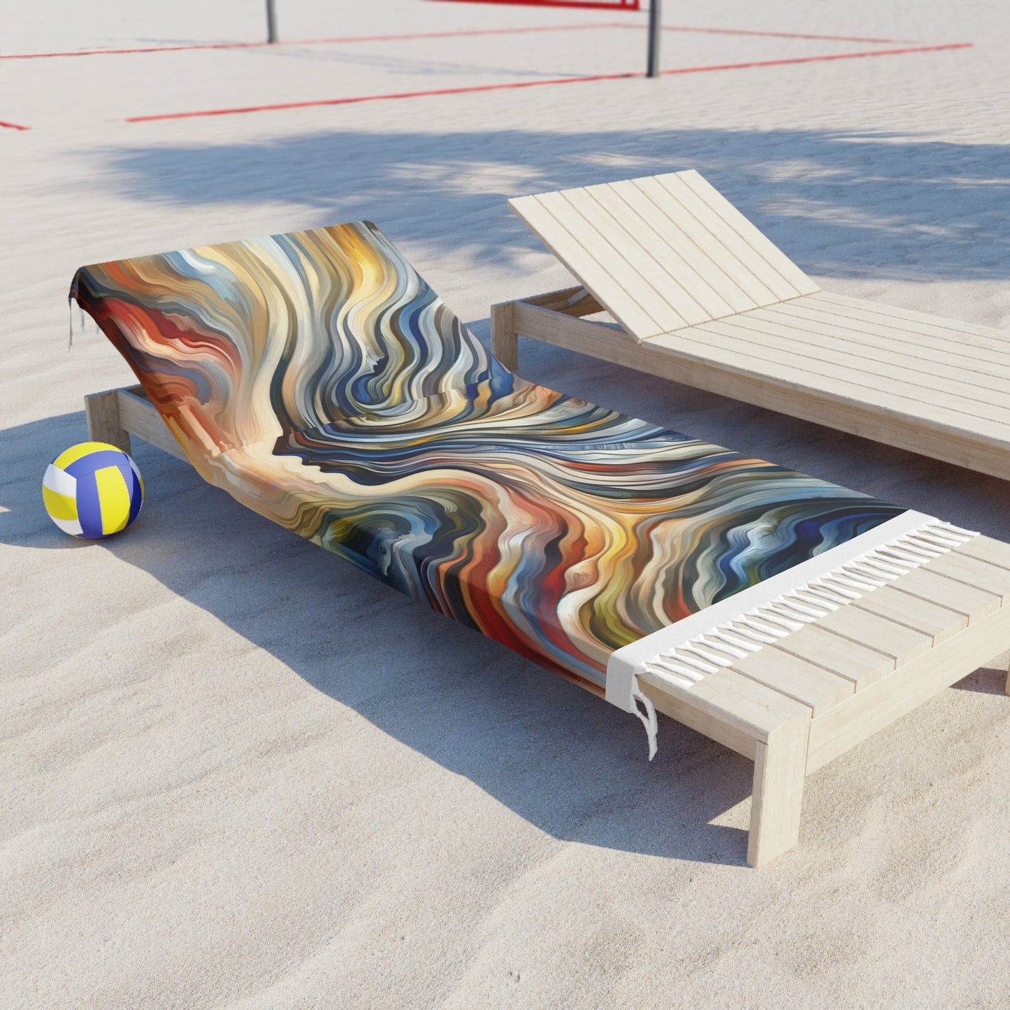 Diplomatic Emotional Currents Boho Beach Cloth - ATUH.ART