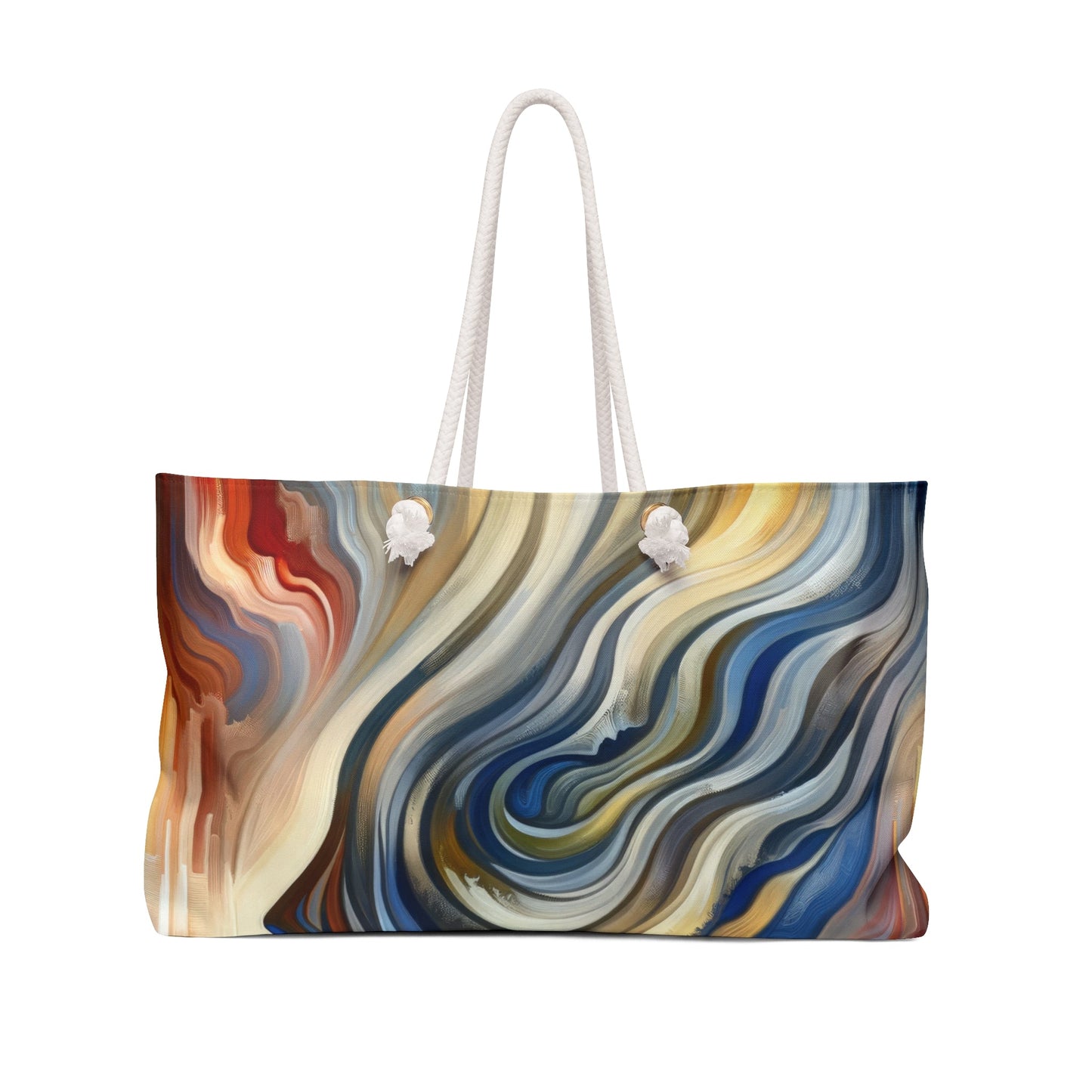Diplomatic Emotional Currents Weekender Bag - ATUH.ART