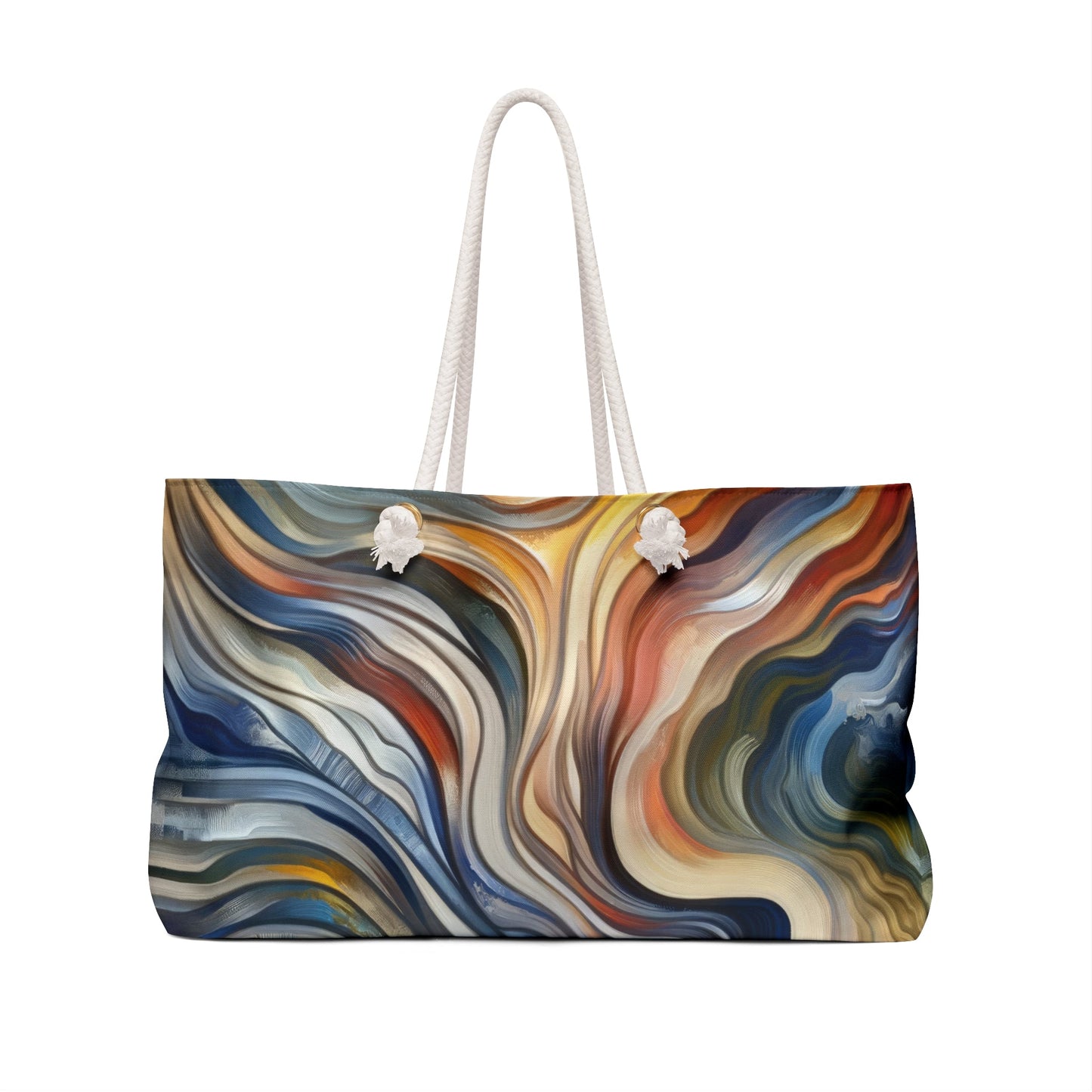 Diplomatic Emotional Currents Weekender Bag - ATUH.ART