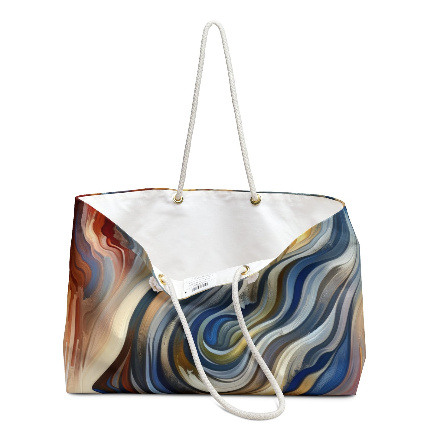 Diplomatic Emotional Currents Weekender Bag - ATUH.ART