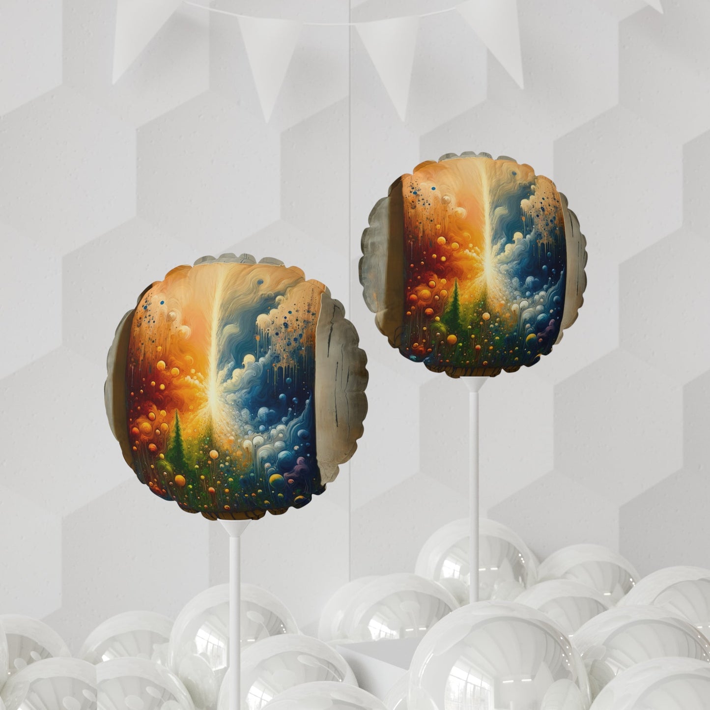 Disconnecting Harmonious Reconnection Balloon (Round and Heart-shaped), 11" - ATUH.ART