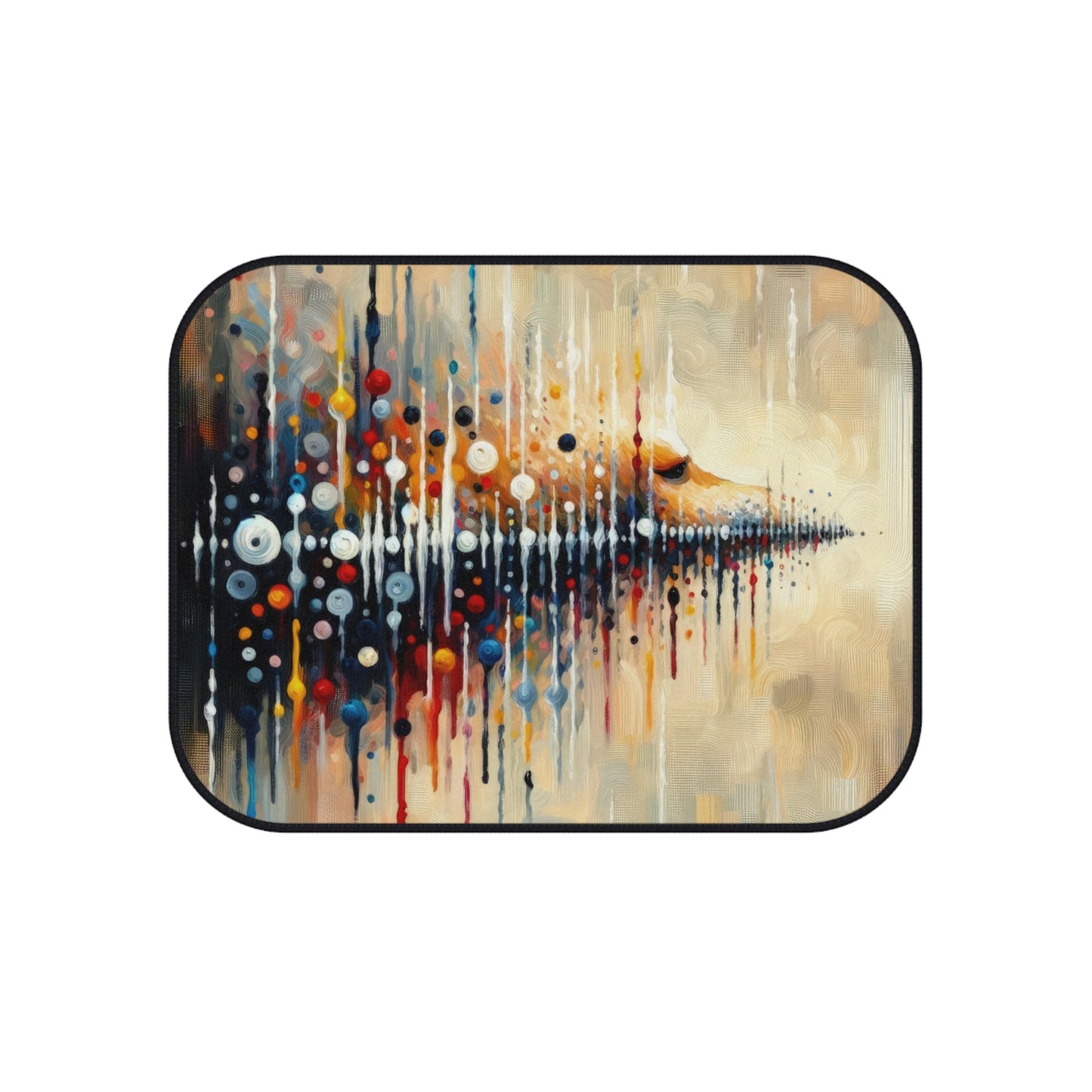 Distant Barking Echoes Car Mats (Set of 4) - ATUH.ART