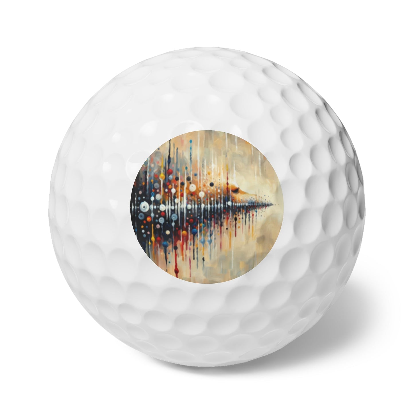 Distant Barking Echoes Golf Balls, 6pcs - ATUH.ART