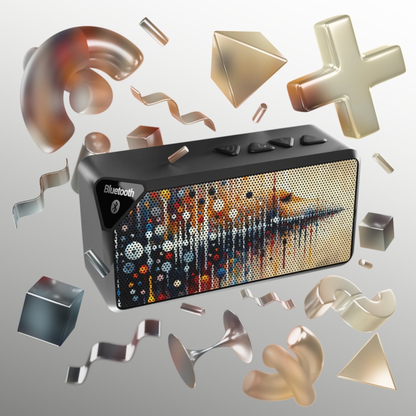 Distant Barking Echoes Jabba Bluetooth Speaker - ATUH.ART