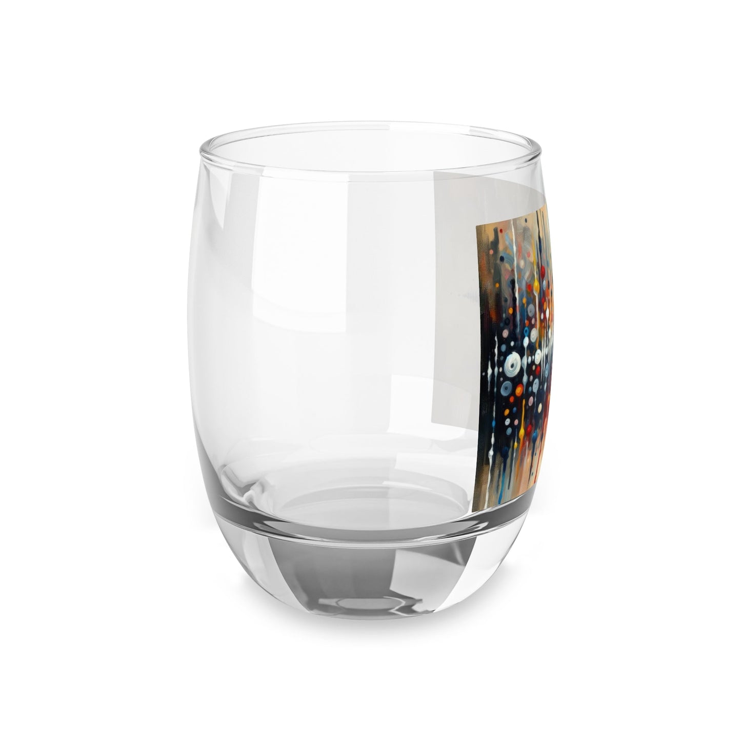 Distant Barking Echoes Whiskey Glass - ATUH.ART