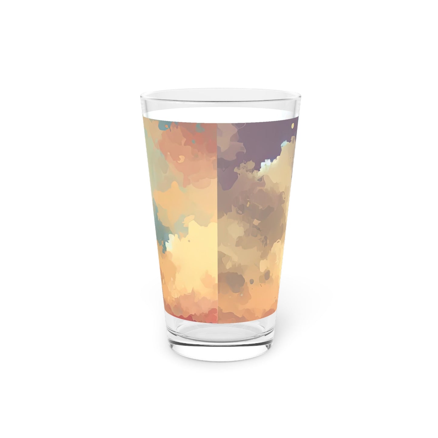 Dusky Sky Glow Pint Glass, 16oz - ATUH.ART