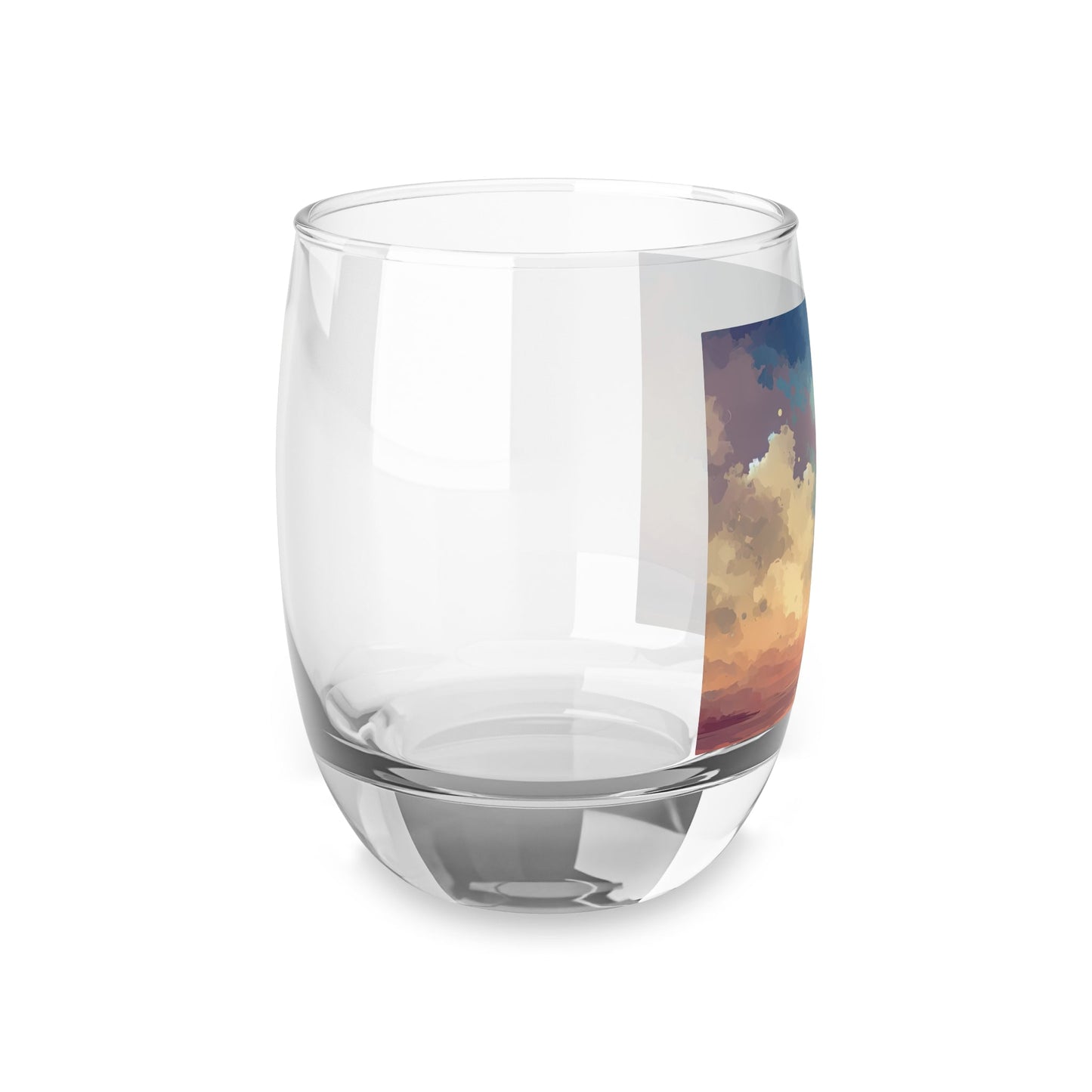 Dusky Sky Glow Whiskey Glass - ATUH.ART