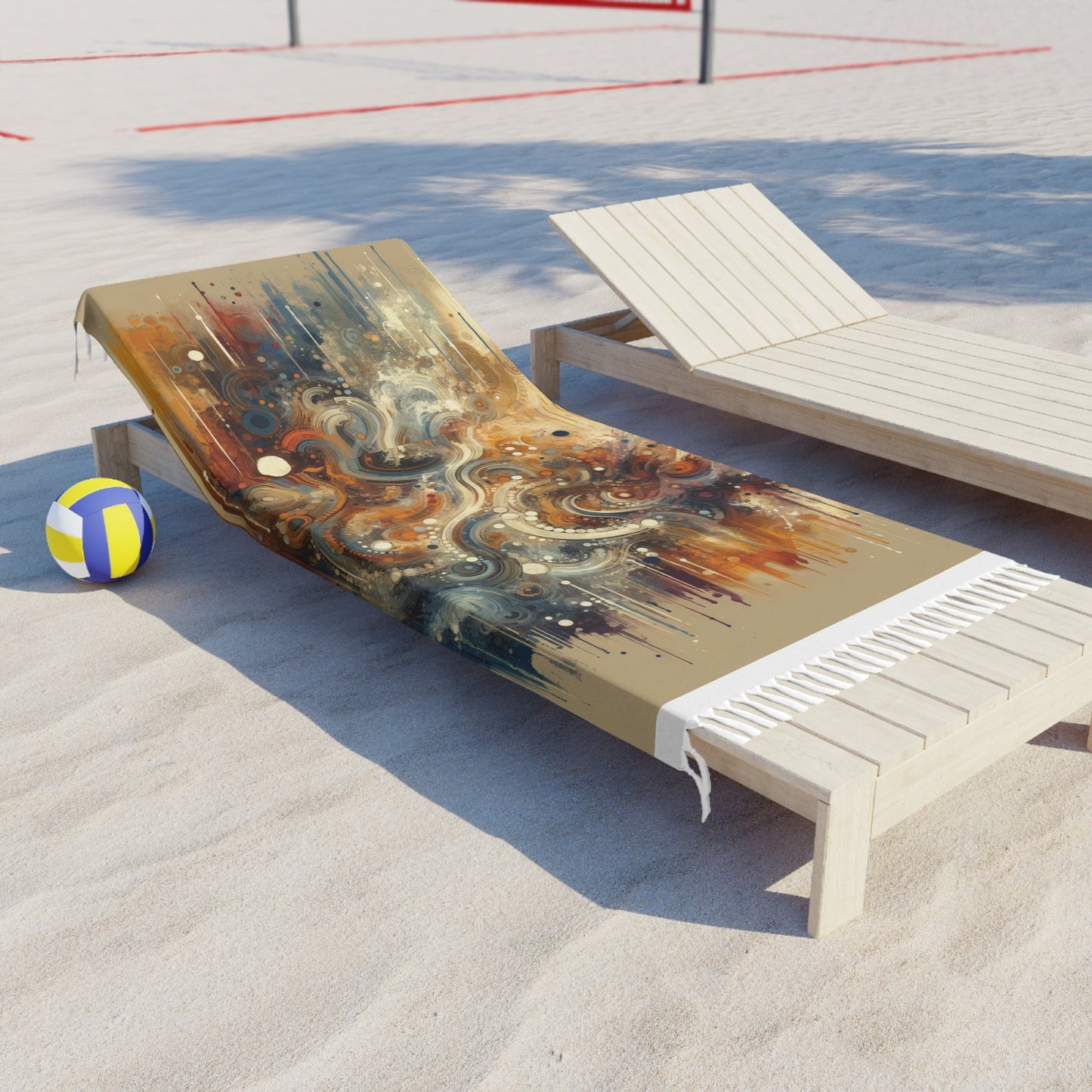 Dynamic Cultural Mosaic Boho Beach Cloth - ATUH.ART