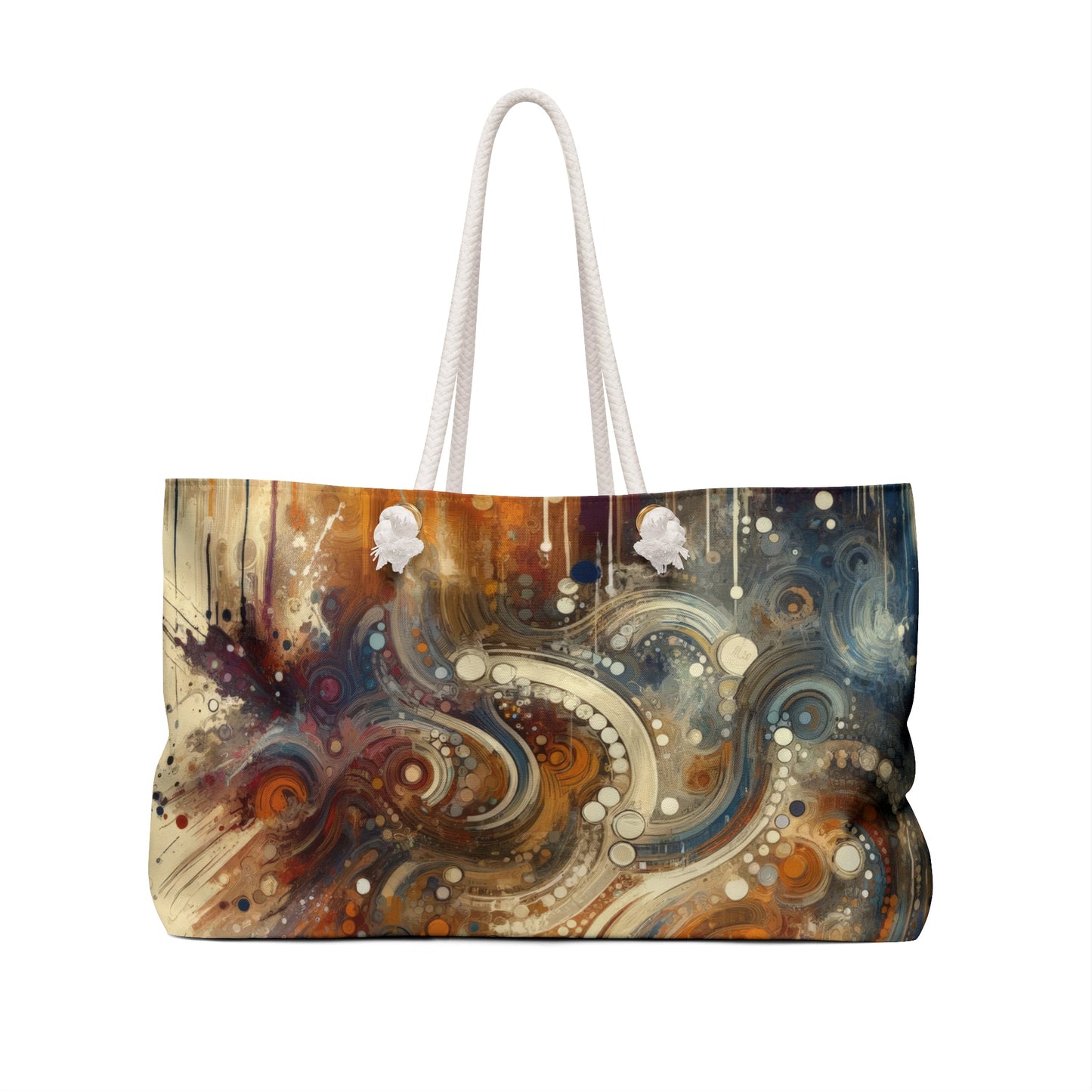 Dynamic Cultural Mosaic Weekender Bag - ATUH.ART