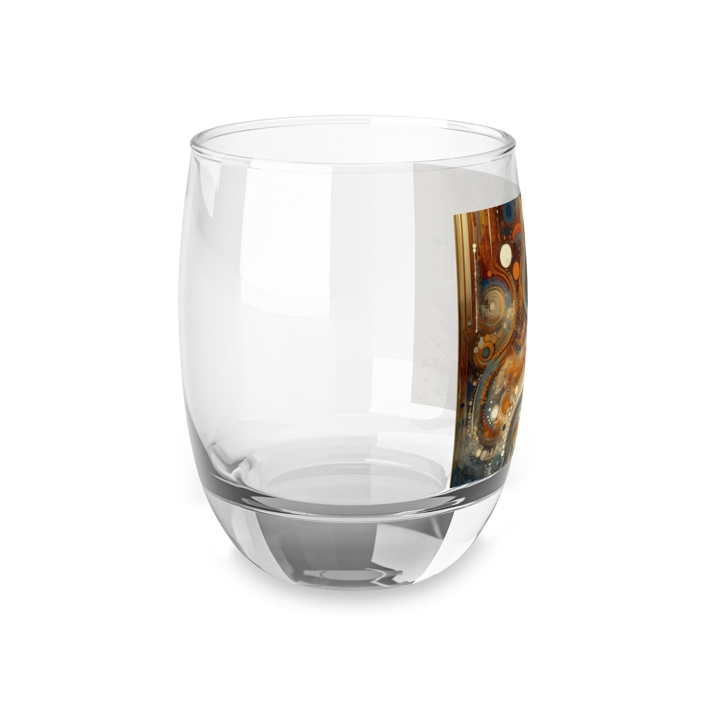 Dynamic Cultural Mosaic Whiskey Glass - ATUH.ART