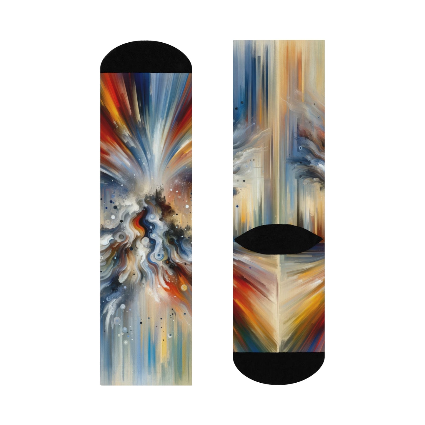 Dynamic External Influence Cushioned Crew Socks - ATUH.ART