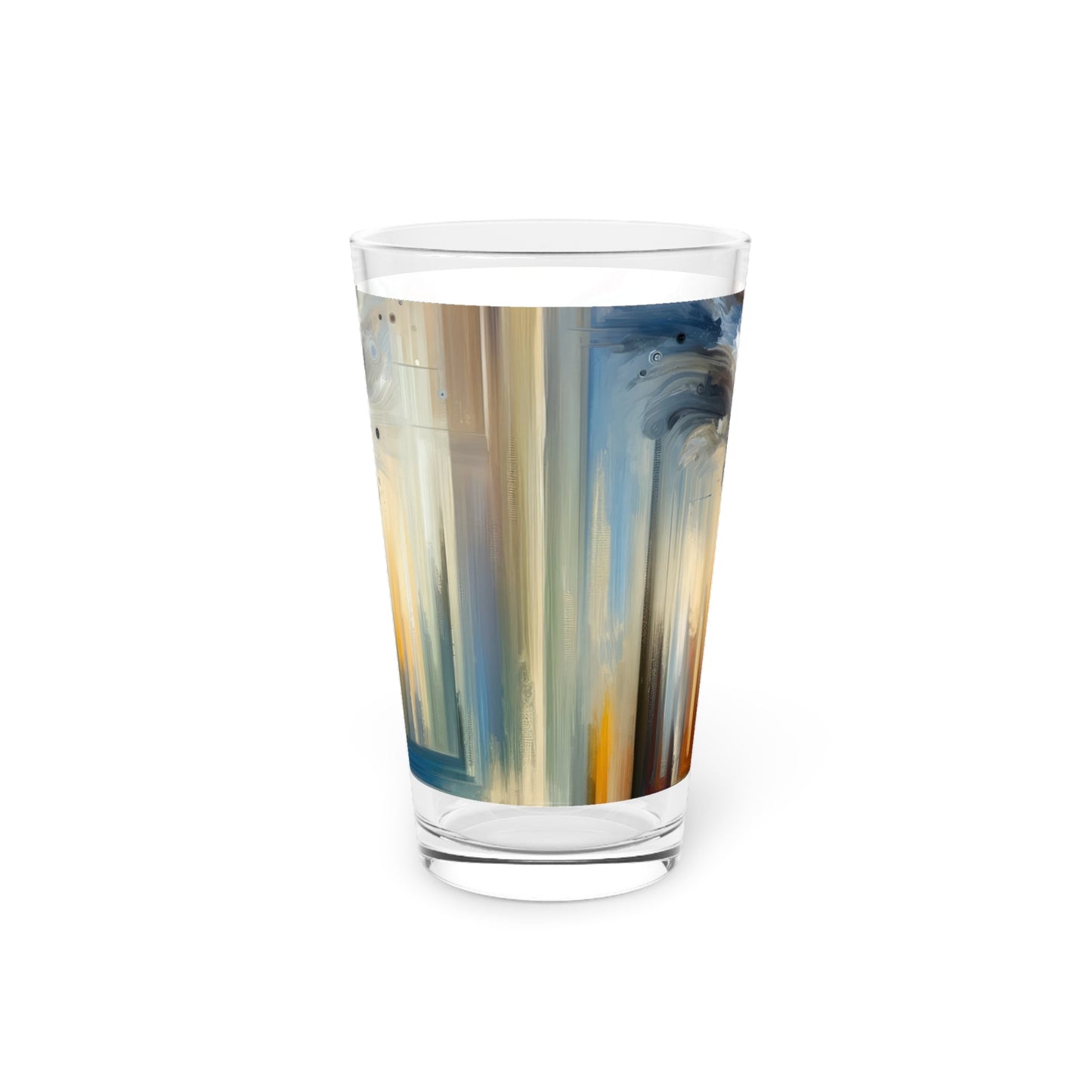 Dynamic External Influence Pint Glass, 16oz - ATUH.ART