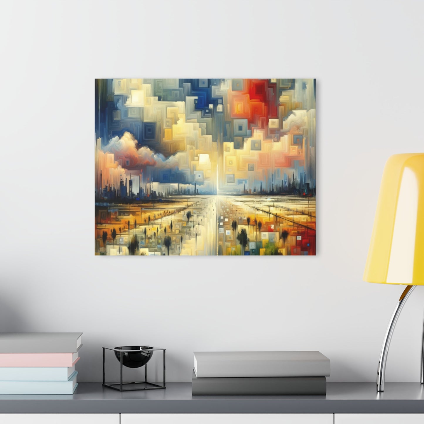 Earnest Gathering Rainwater Acrylic Prints (French Cleat Hanging) - ATUH.ART