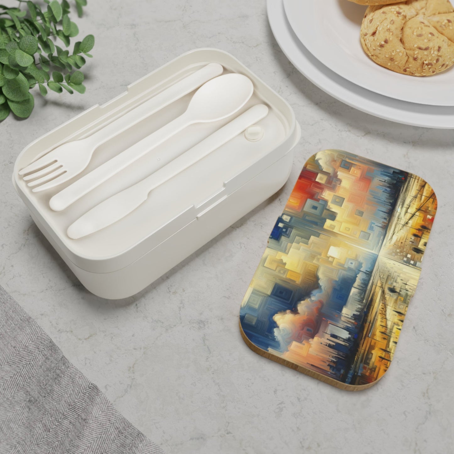 Earnest Gathering Rainwater Bento Lunch Box - ATUH.ART