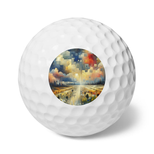 Earnest Gathering Rainwater Golf Balls, 6pcs - ATUH.ART