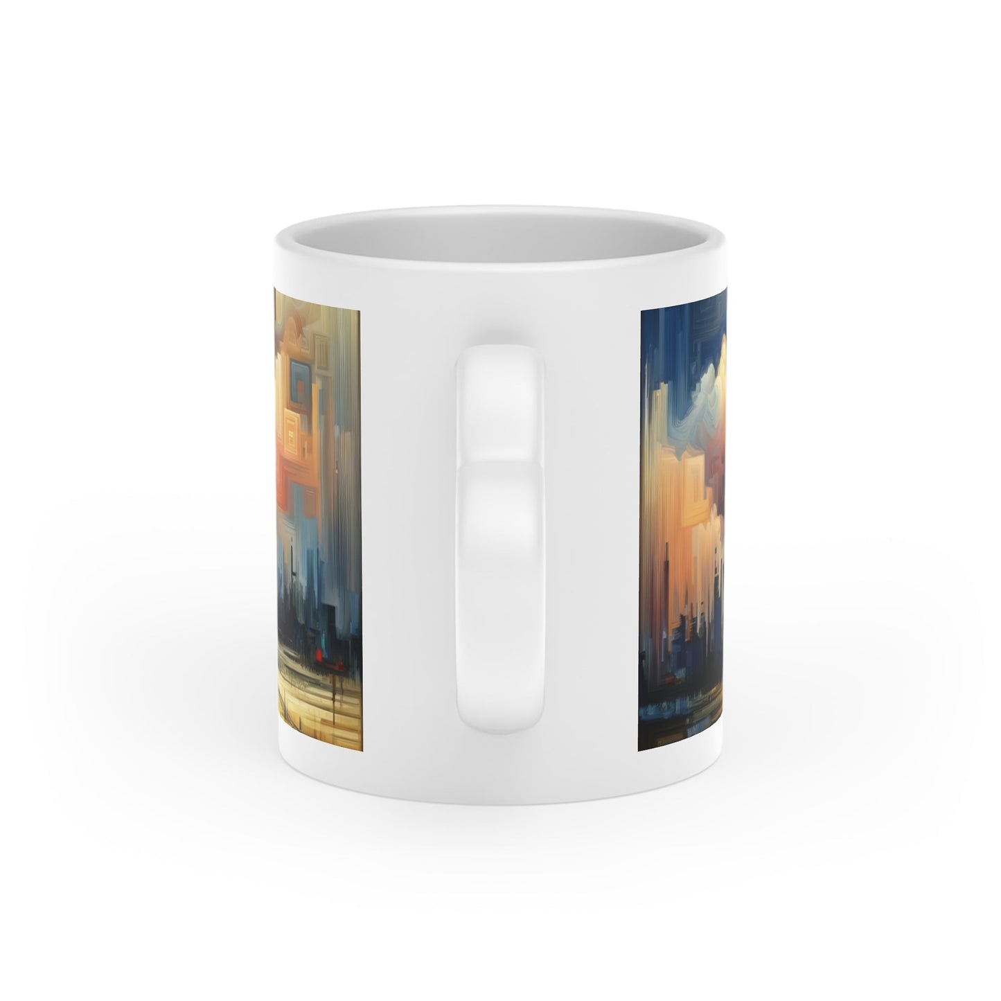 Earnest Gathering Rainwater Heart-Shaped Mug - ATUH.ART