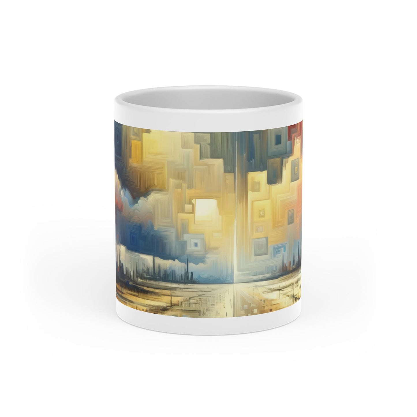 Earnest Gathering Rainwater Heart-Shaped Mug - ATUH.ART