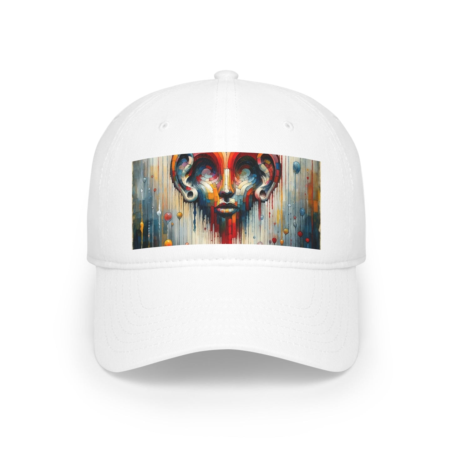 Ears Heart Expression Low Profile Baseball Cap - ATUH.ART