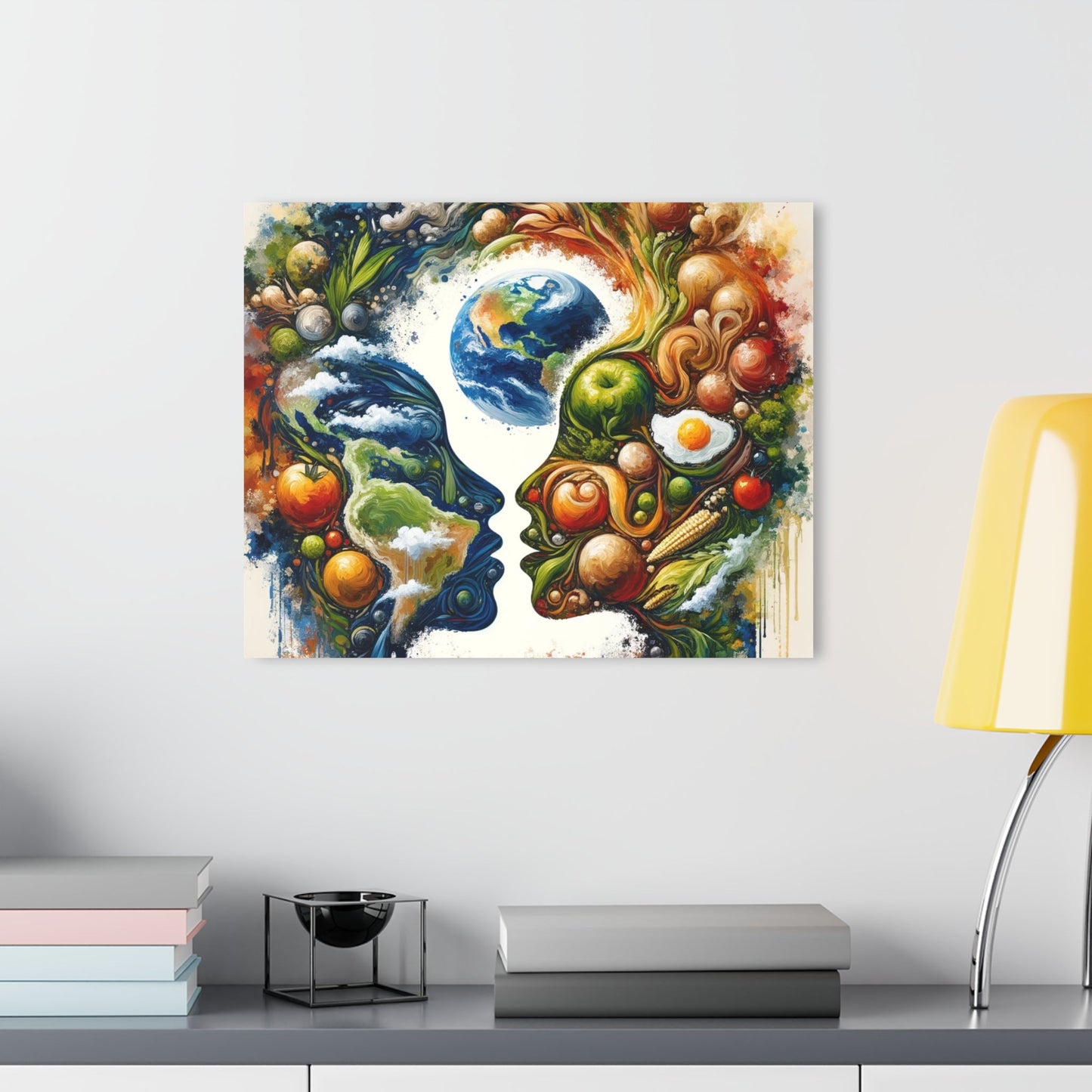 Earthly Dialogue Feast Acrylic Prints (French Cleat Hanging) - ATUH.ART