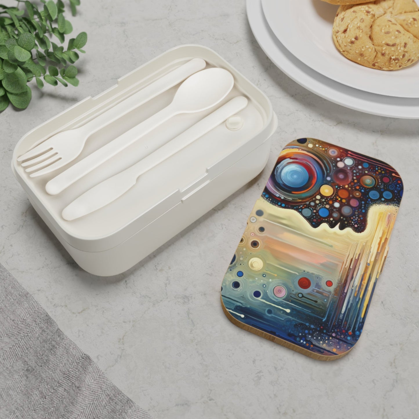 Echoed Intrinsic Universality Bento Lunch Box - ATUH.ART