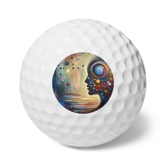 Echoed Intrinsic Universality Golf Balls, 6pcs - ATUH.ART