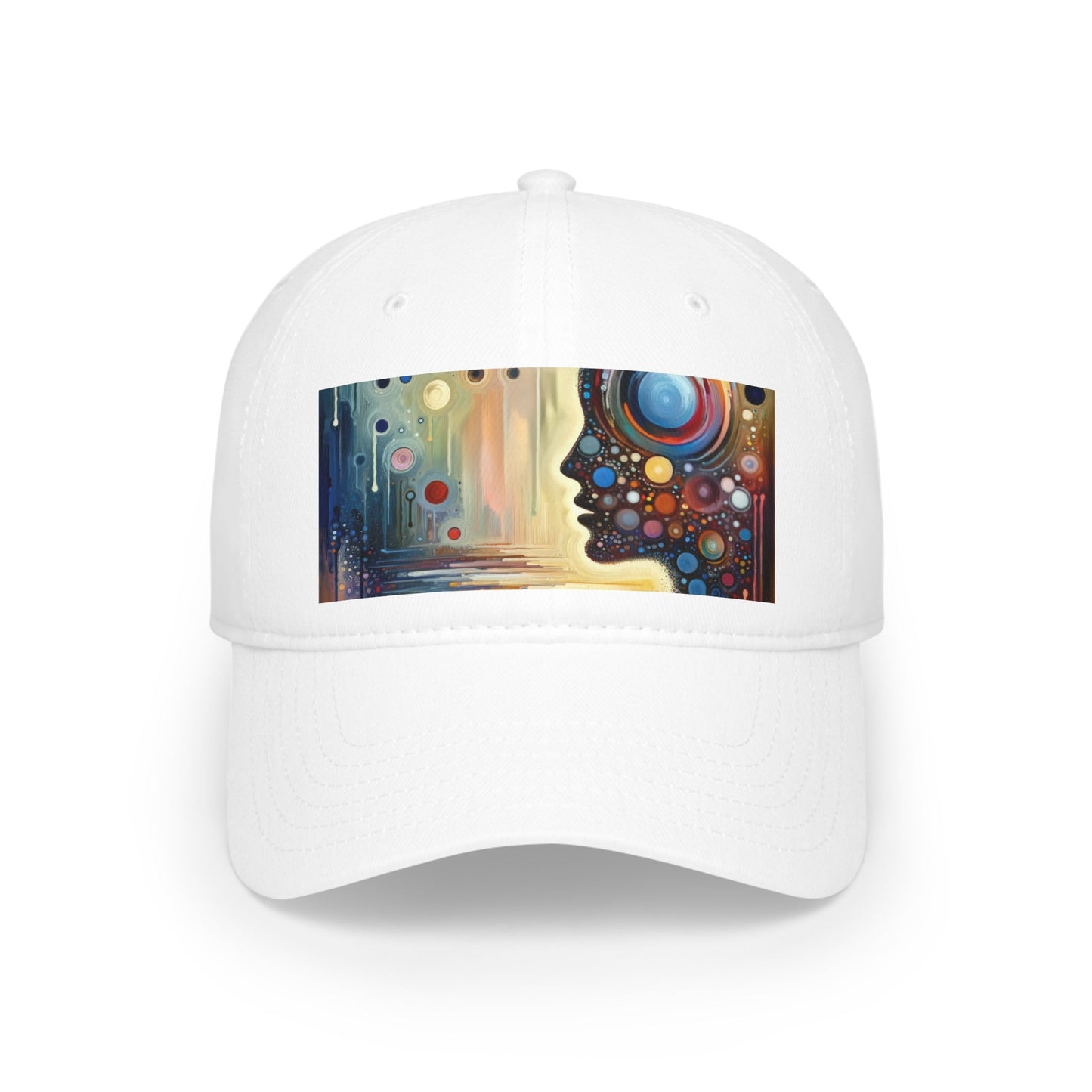 Echoed Intrinsic Universality Low Profile Baseball Cap - ATUH.ART