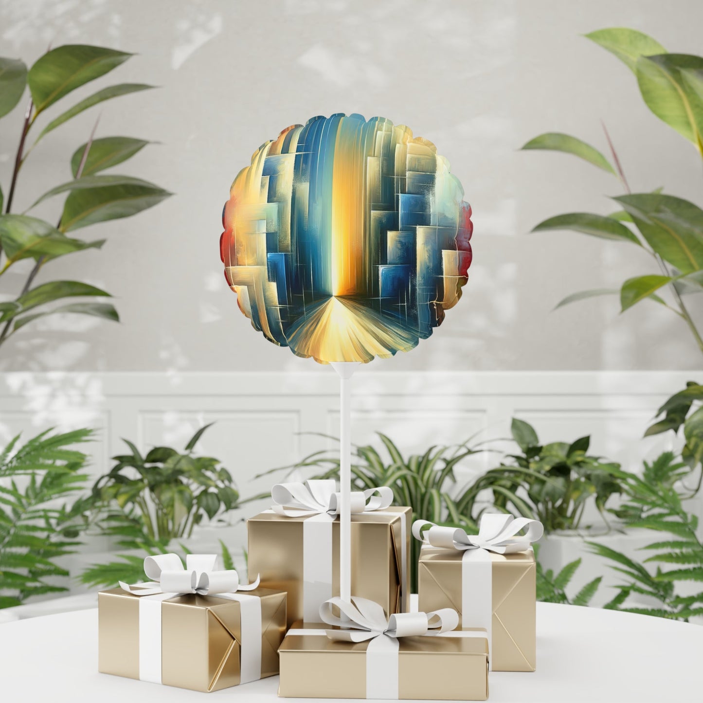 Echoes Dissolving Light Balloon (Round and Heart-shaped), 11" - ATUH.ART