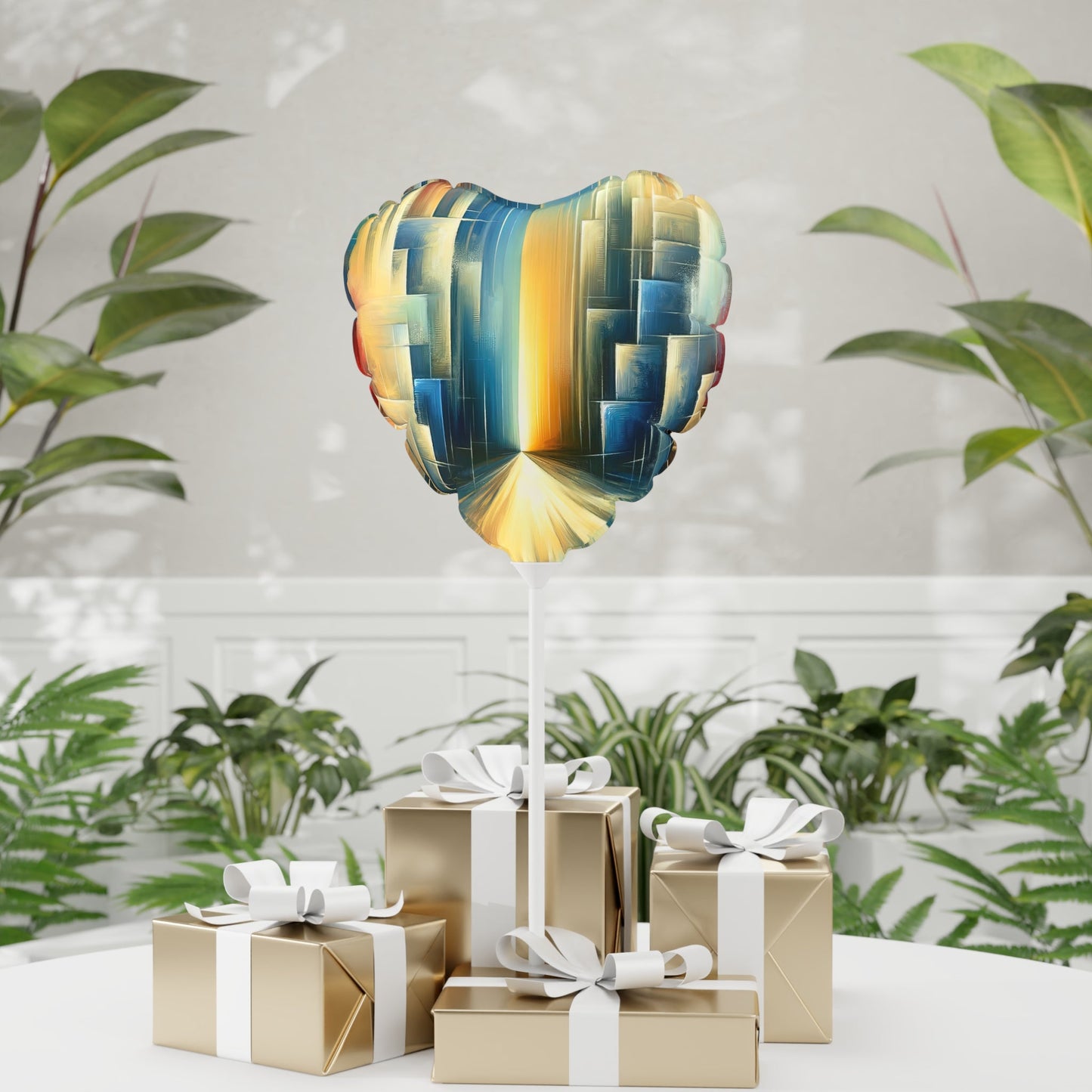Echoes Dissolving Light Balloon (Round and Heart-shaped), 11" - ATUH.ART