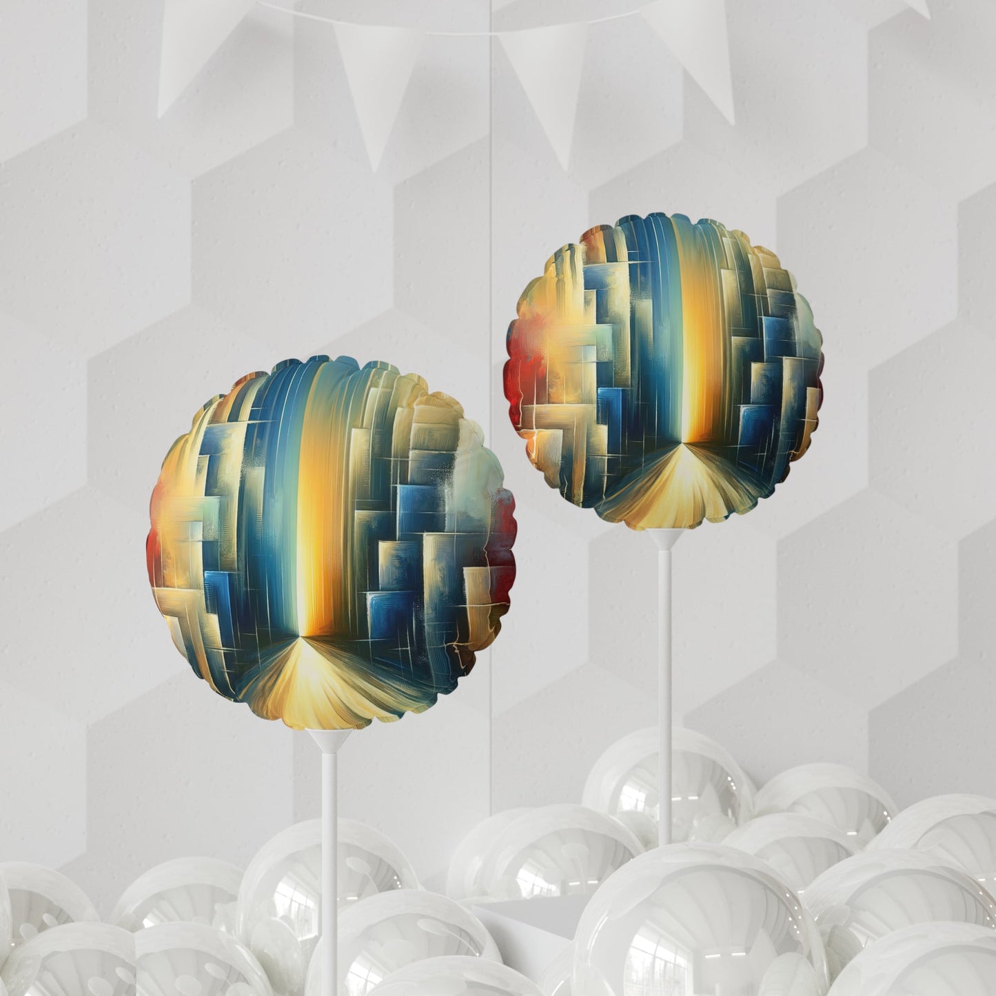 Echoes Dissolving Light Balloon (Round and Heart-shaped), 11" - ATUH.ART