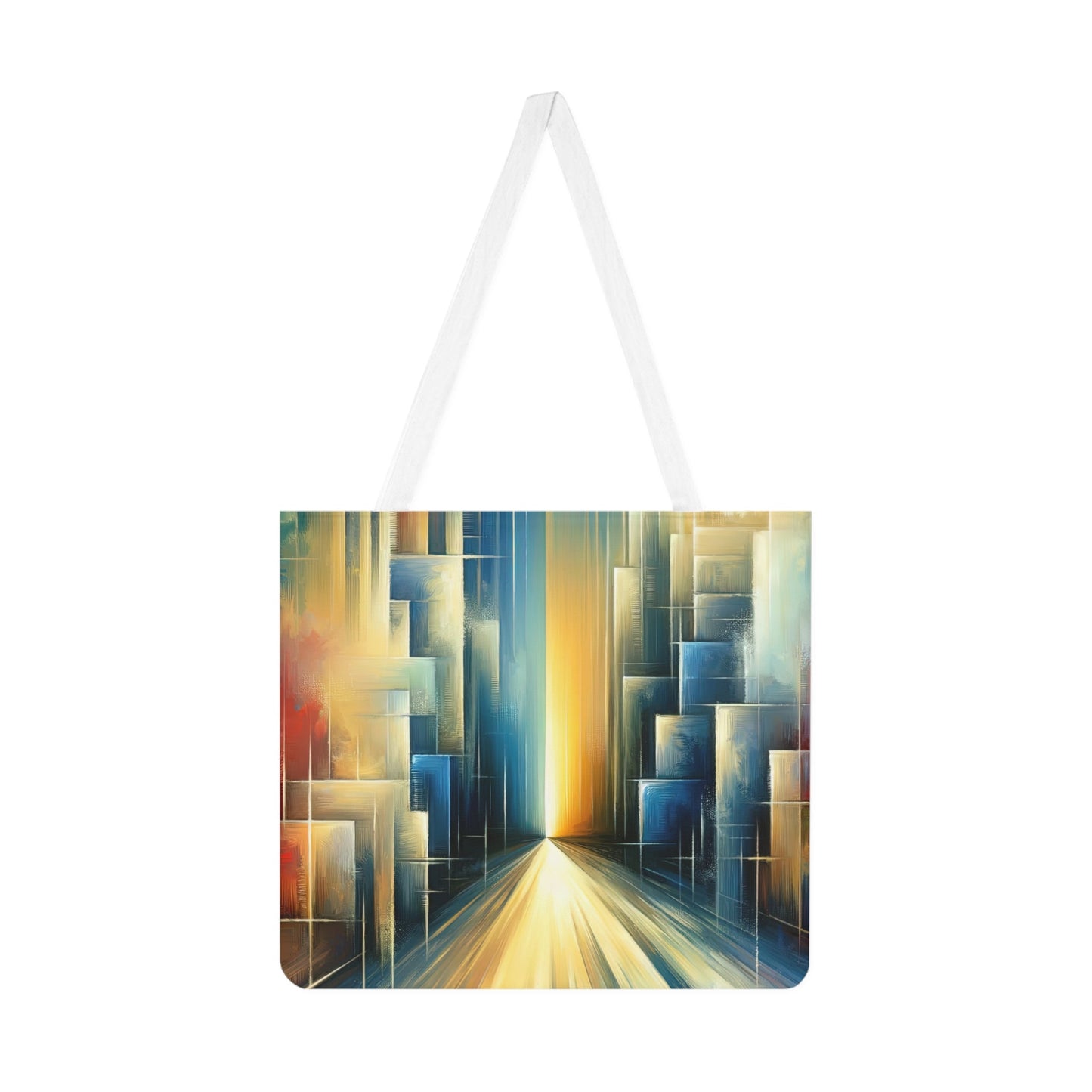 Echoes Dissolving Light Shoulder Tote Bag (AOP) - ATUH.ART