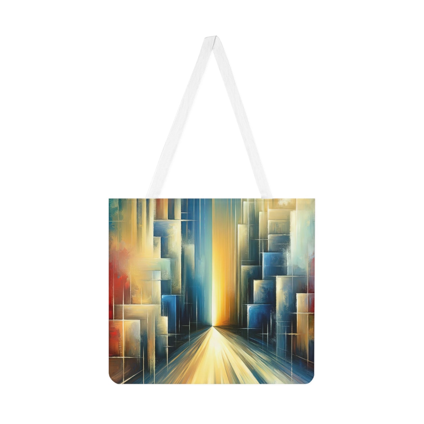 Echoes Dissolving Light Shoulder Tote Bag (AOP) - ATUH.ART
