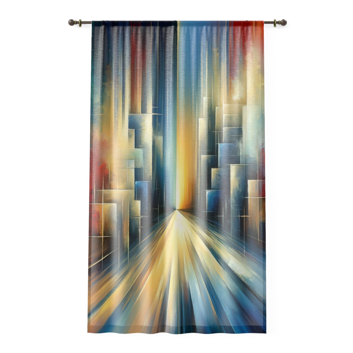 Echoes Dissolving Light Window Curtain - ATUH.ART