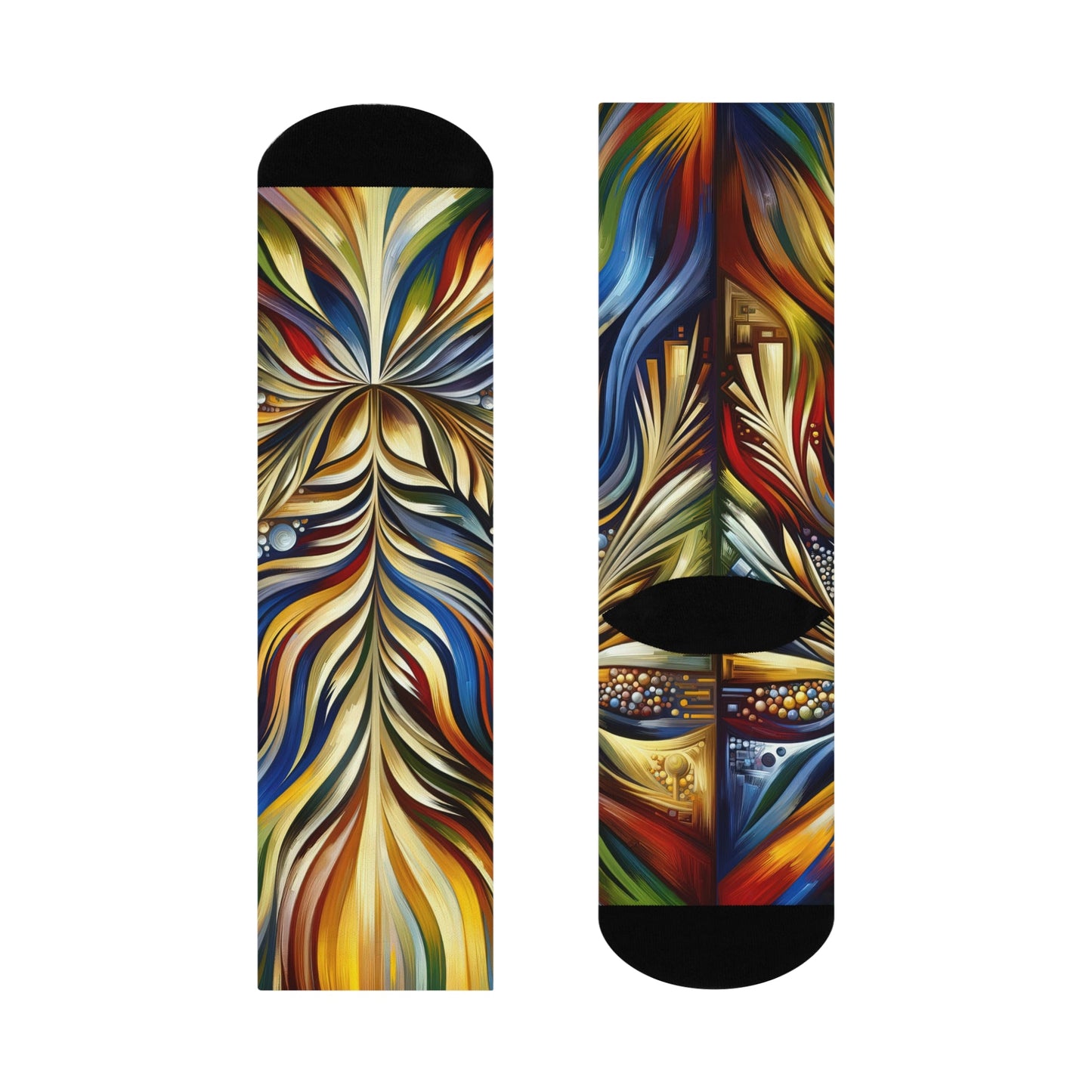 Efficacy Seed Growth Cushioned Crew Socks - ATUH.ART