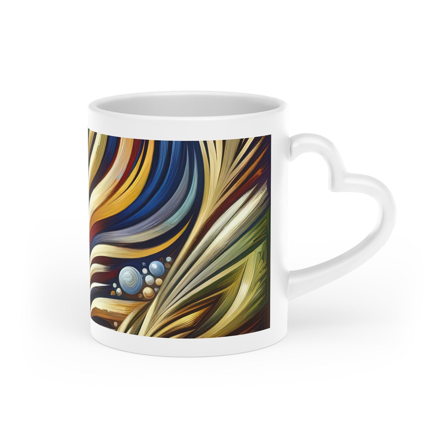 Efficacy Seed Growth Heart-Shaped Mug - ATUH.ART