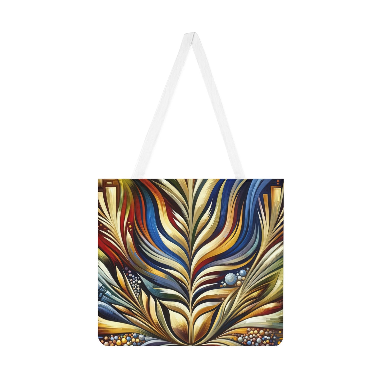 Efficacy Seed Growth Shoulder Tote Bag (AOP) - ATUH.ART