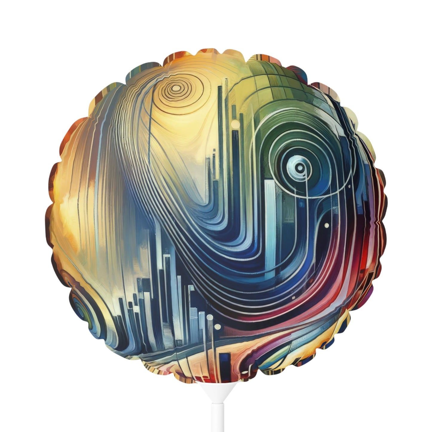 Effort Amplifies Outcome Balloon (Round and Heart-shaped), 11" - ATUH.ART