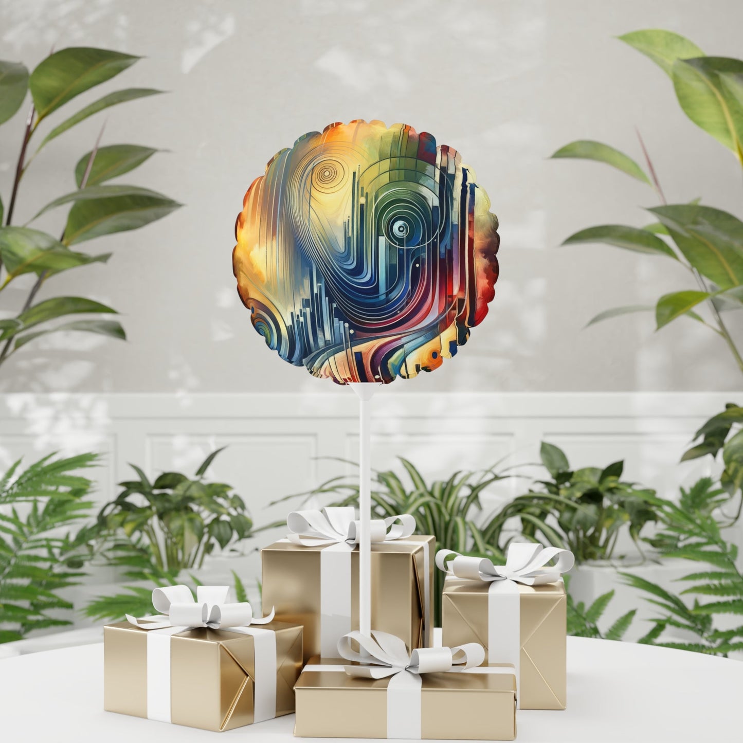 Effort Amplifies Outcome Balloon (Round and Heart-shaped), 11" - ATUH.ART