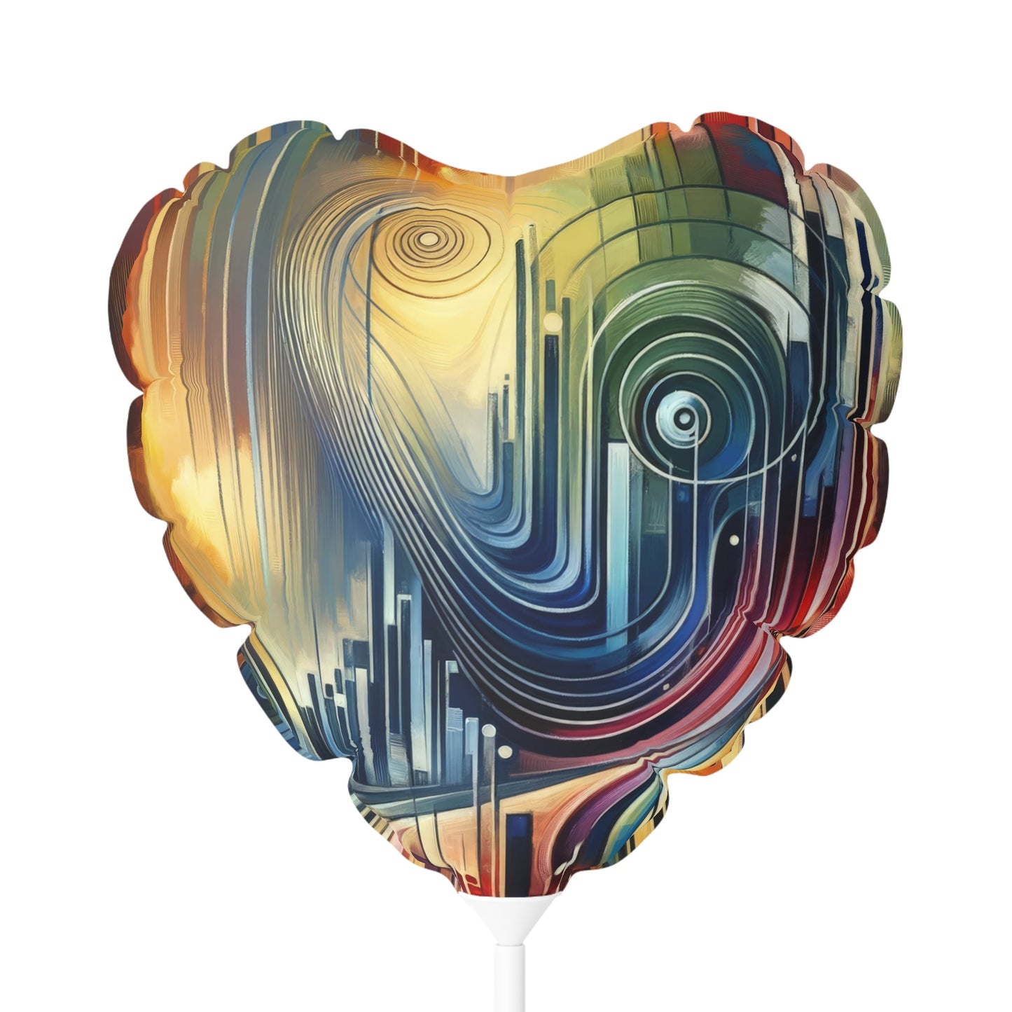 Effort Amplifies Outcome Balloon (Round and Heart-shaped), 11" - ATUH.ART