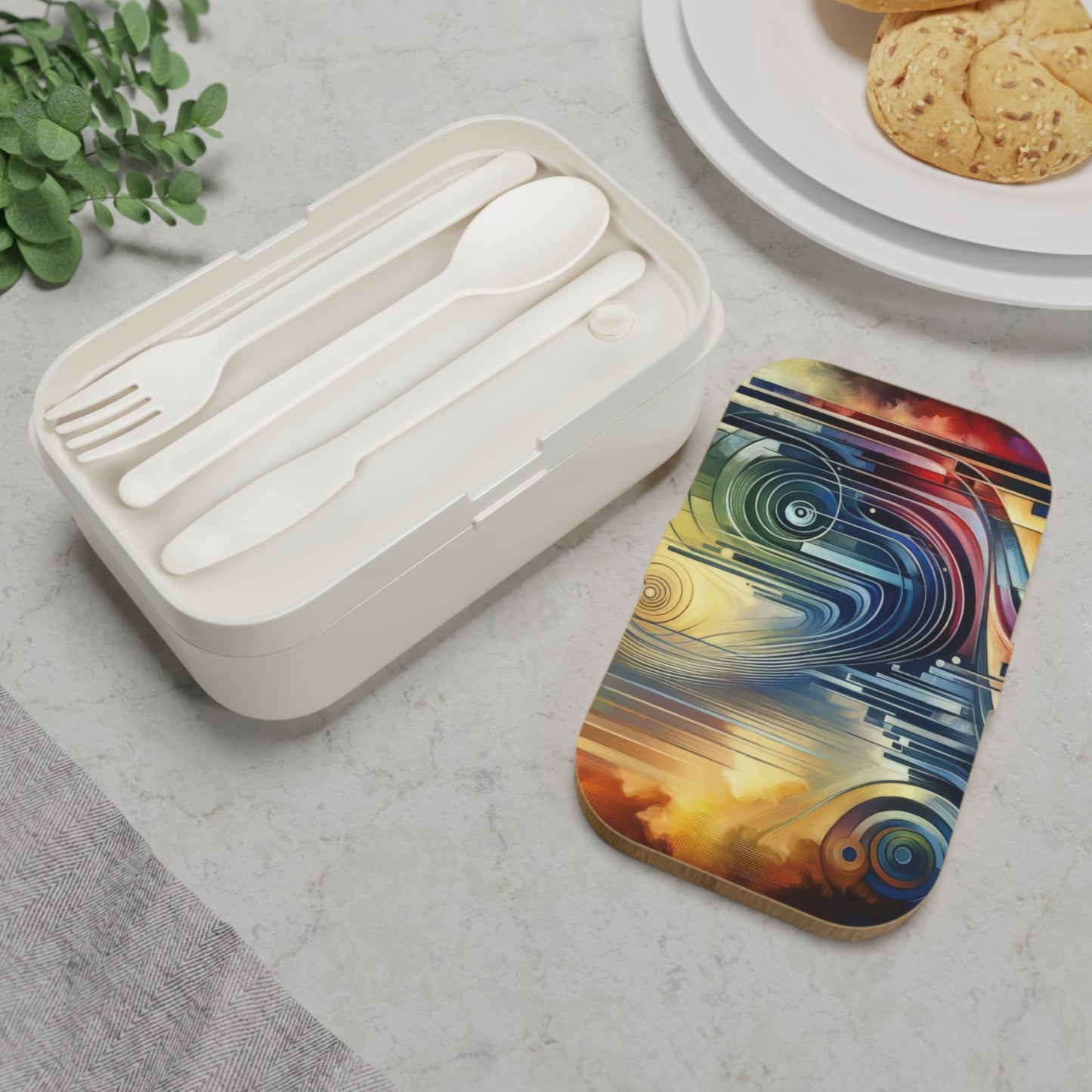 Effort Amplifies Outcome Bento Lunch Box - ATUH.ART