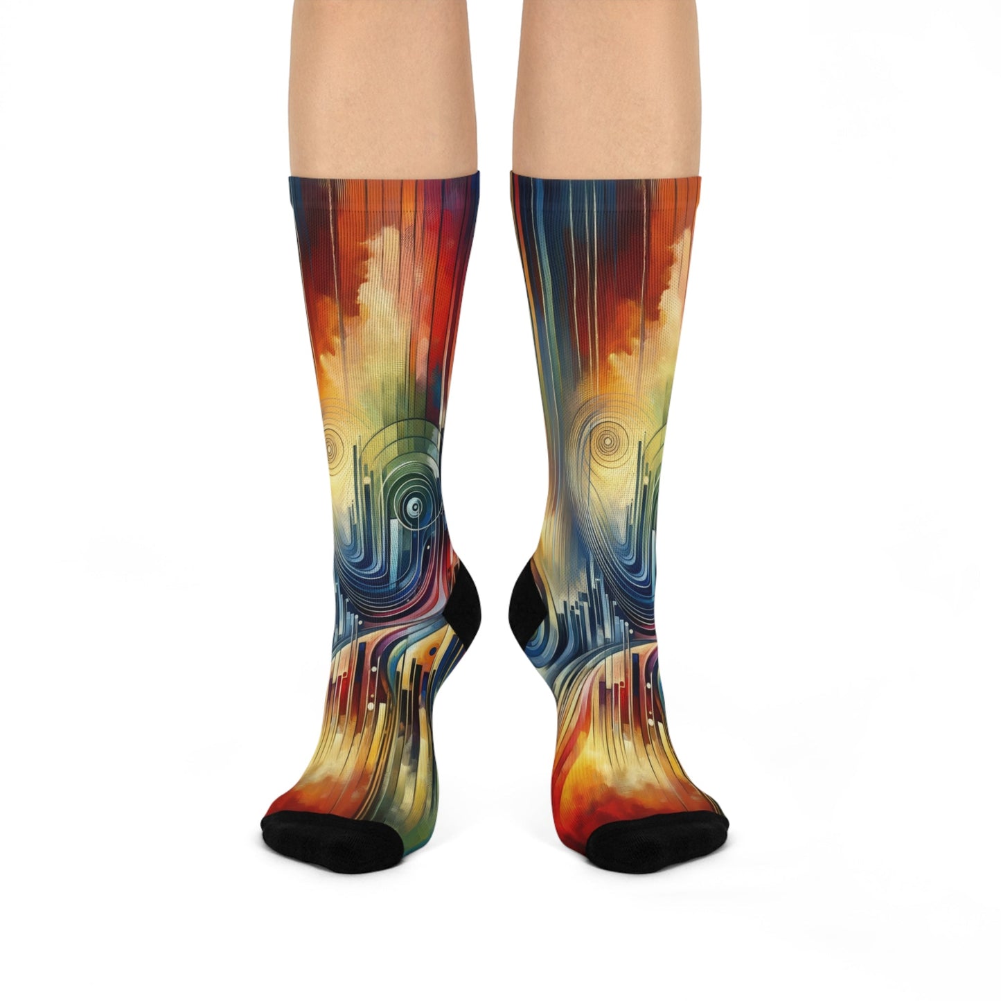 Effort Amplifies Outcome Cushioned Crew Socks - ATUH.ART
