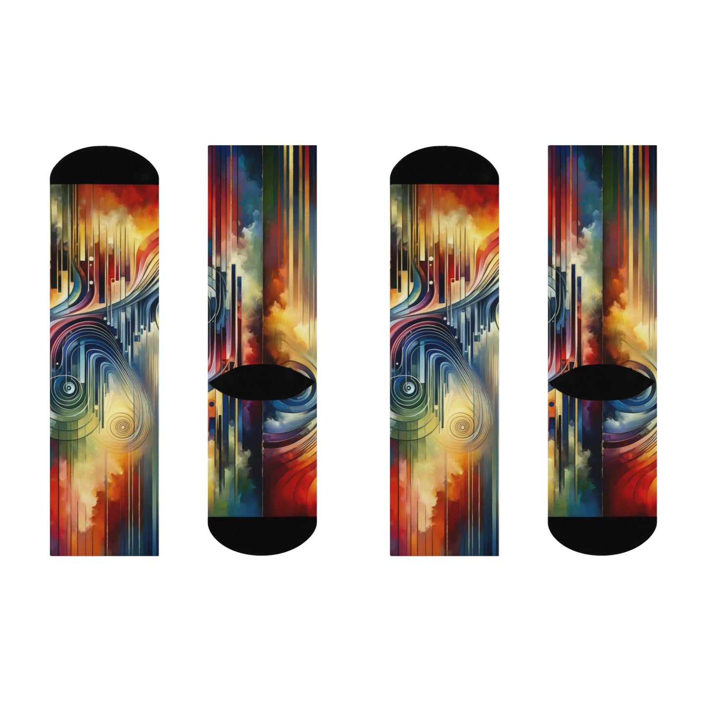 Effort Amplifies Outcome Cushioned Crew Socks - ATUH.ART