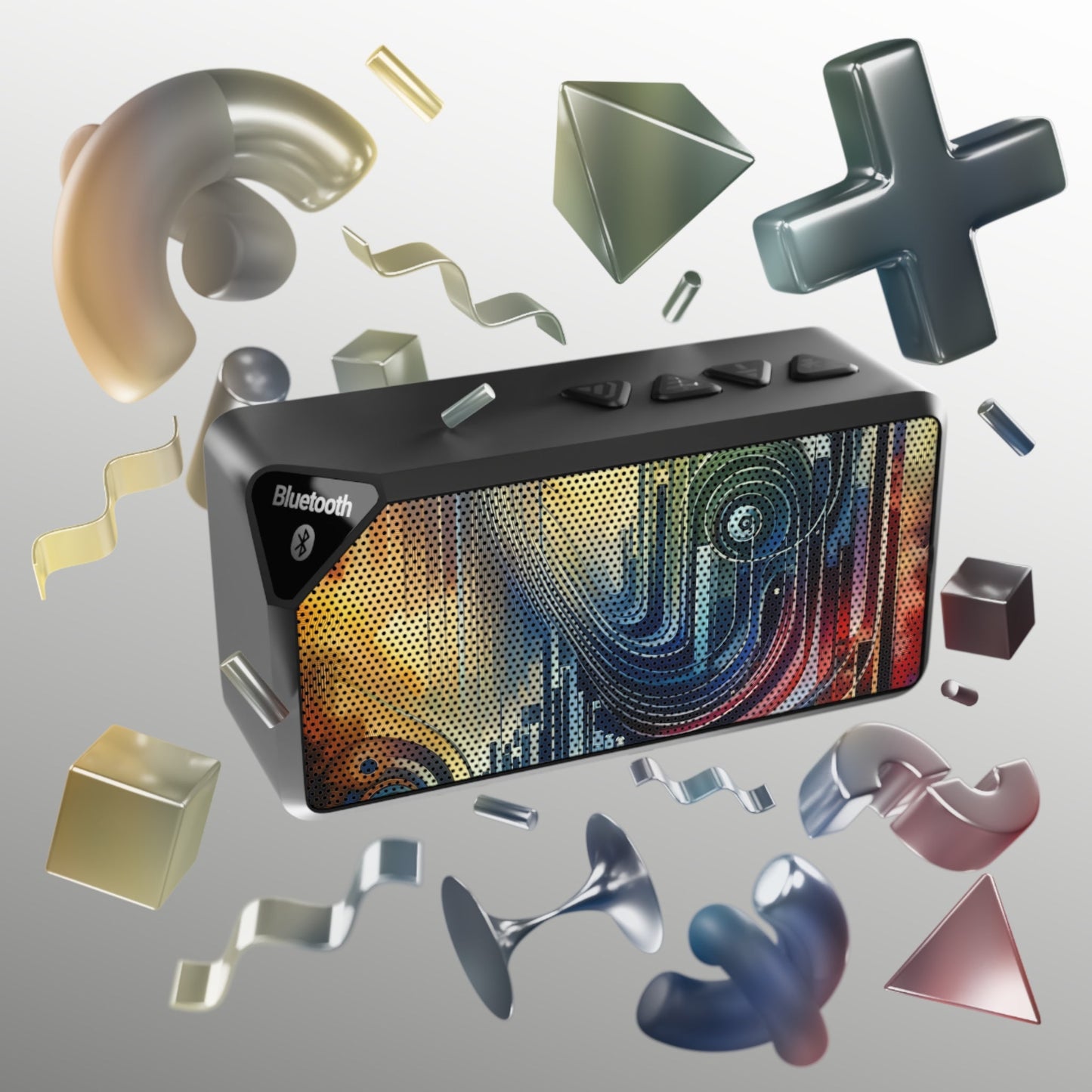 Effort Amplifies Outcome Jabba Bluetooth Speaker - ATUH.ART