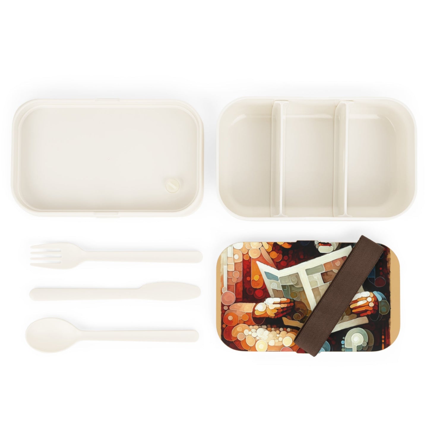 Elderly Unity Tachism Bento Lunch Box - ATUH.ART