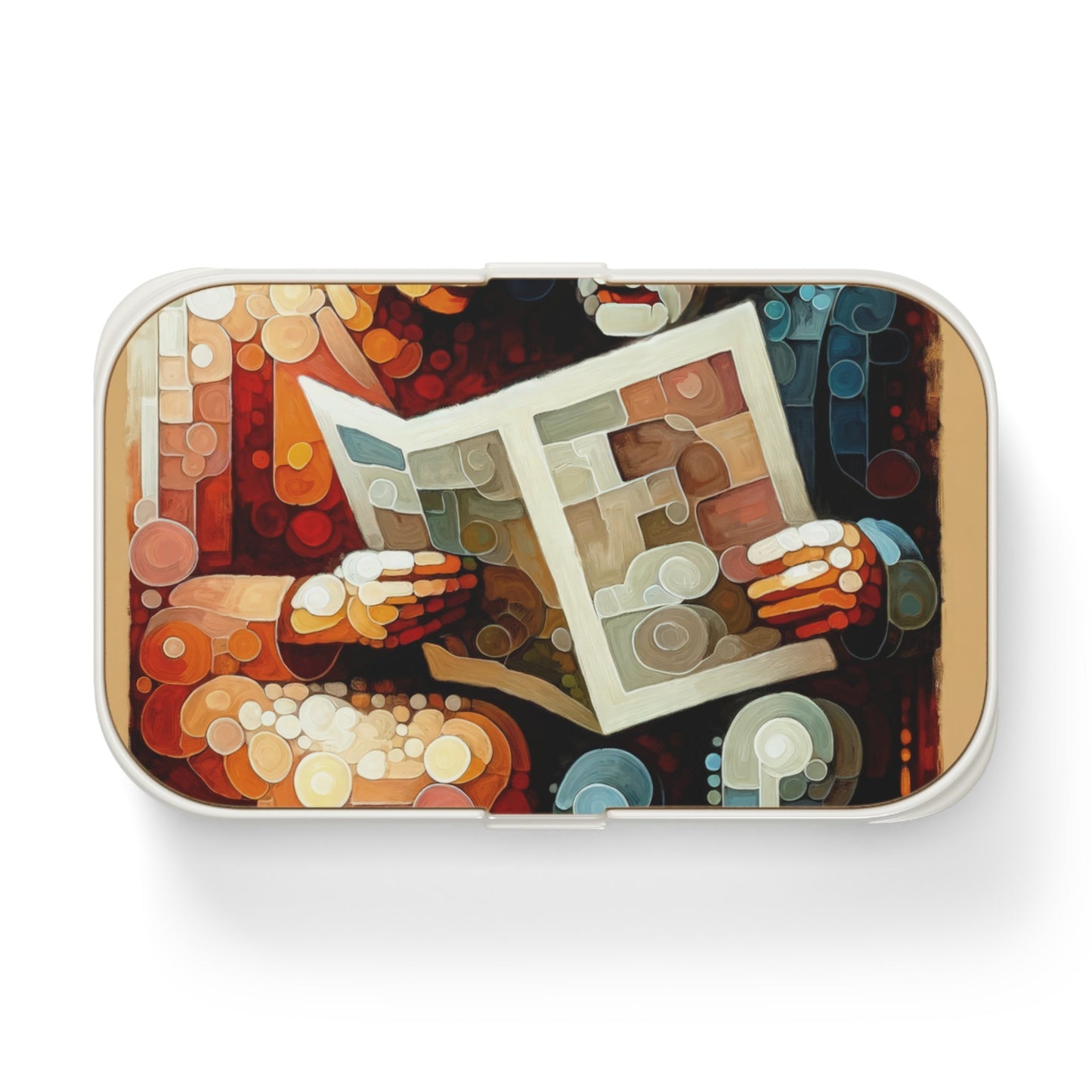 Elderly Unity Tachism Bento Lunch Box - ATUH.ART
