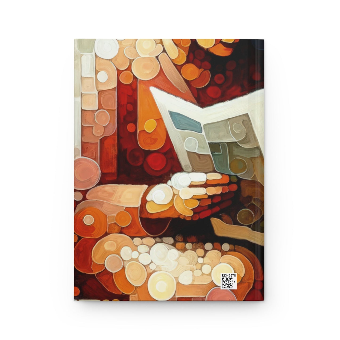 Elderly Unity Tachism Hardcover Journal Matte - ATUH.ART