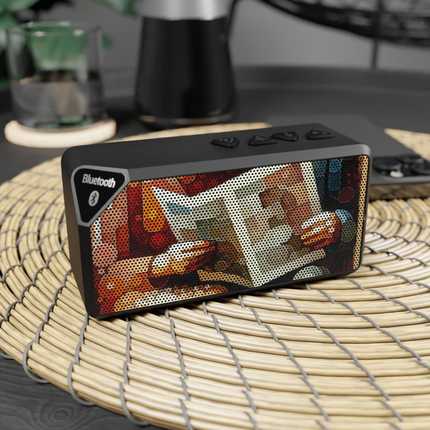 Elderly Unity Tachism Jabba Bluetooth Speaker - ATUH.ART